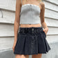 Chloe Pleated Mini Skirt