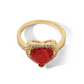 Cherry Heart Ring