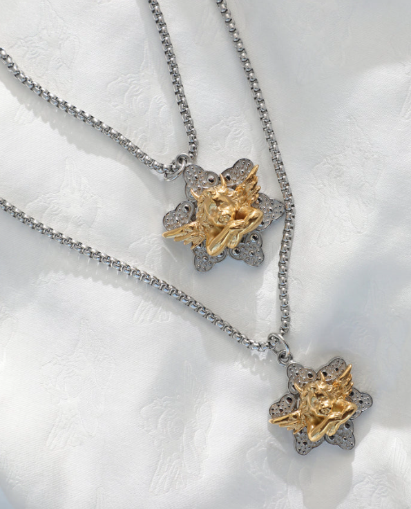 Boy's Lie Star Crossed Lovers Necklace